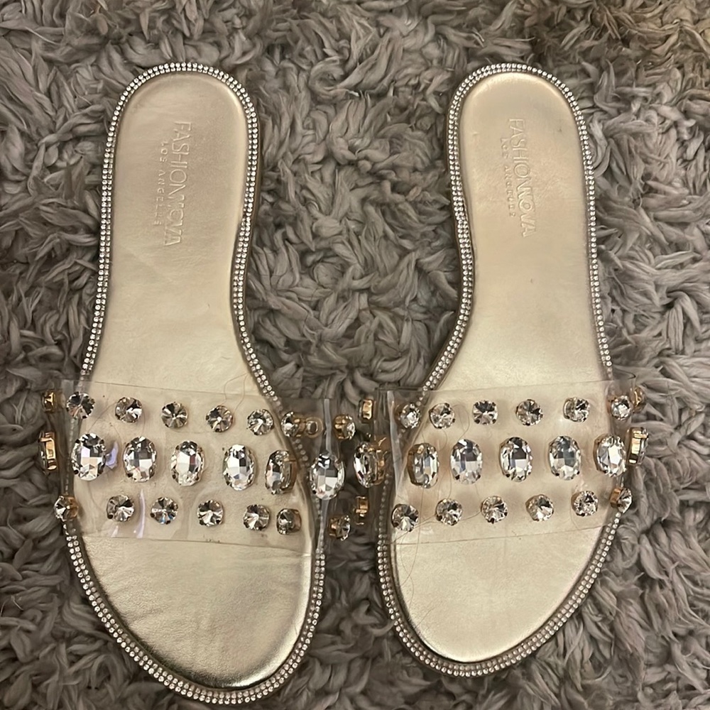 Rhinestone sandals